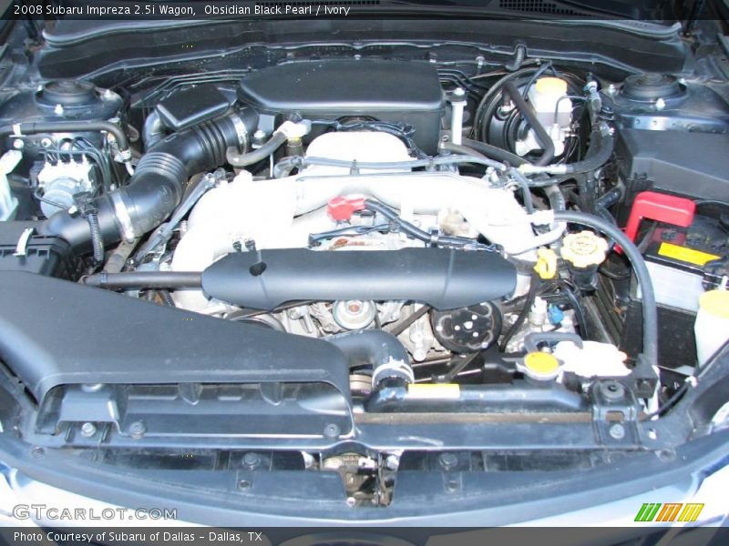 Obsidian Black Pearl / Ivory 2008 Subaru Impreza 2.5i Wagon