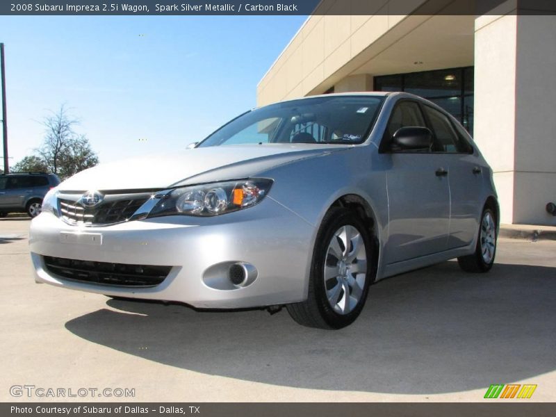 Spark Silver Metallic / Carbon Black 2008 Subaru Impreza 2.5i Wagon