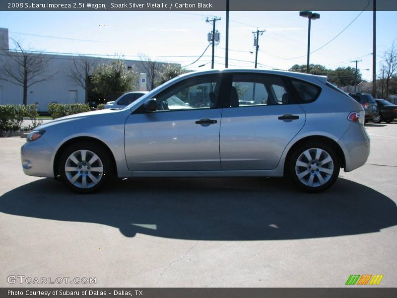 Spark Silver Metallic / Carbon Black 2008 Subaru Impreza 2.5i Wagon