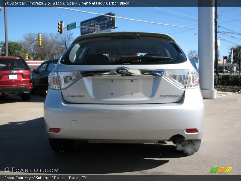 Spark Silver Metallic / Carbon Black 2008 Subaru Impreza 2.5i Wagon
