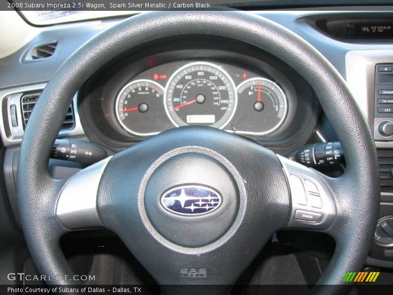 Spark Silver Metallic / Carbon Black 2008 Subaru Impreza 2.5i Wagon