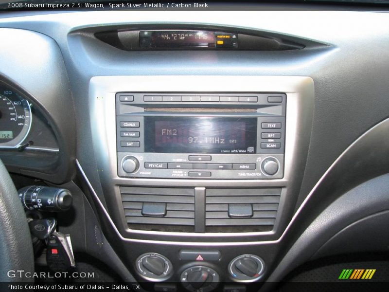 Spark Silver Metallic / Carbon Black 2008 Subaru Impreza 2.5i Wagon