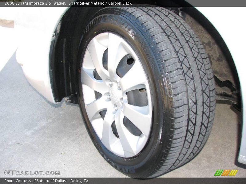 Spark Silver Metallic / Carbon Black 2008 Subaru Impreza 2.5i Wagon
