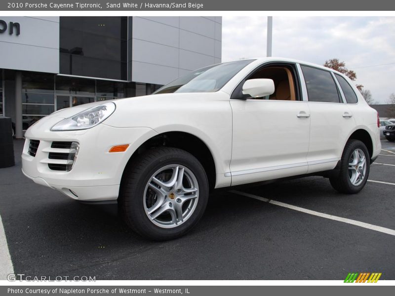 Sand White / Havanna/Sand Beige 2010 Porsche Cayenne Tiptronic