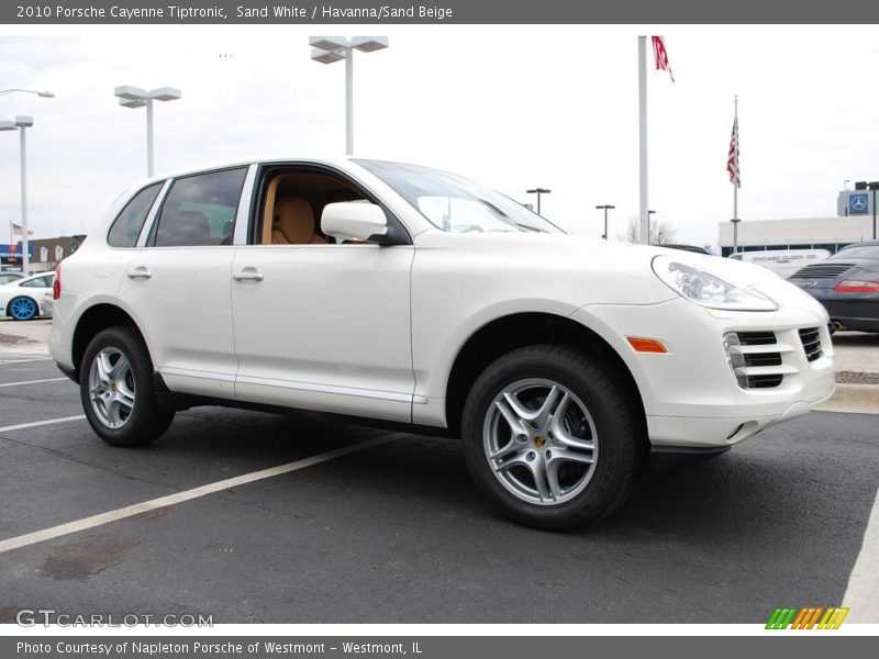 Sand White / Havanna/Sand Beige 2010 Porsche Cayenne Tiptronic