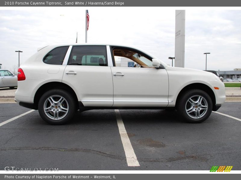 Sand White / Havanna/Sand Beige 2010 Porsche Cayenne Tiptronic