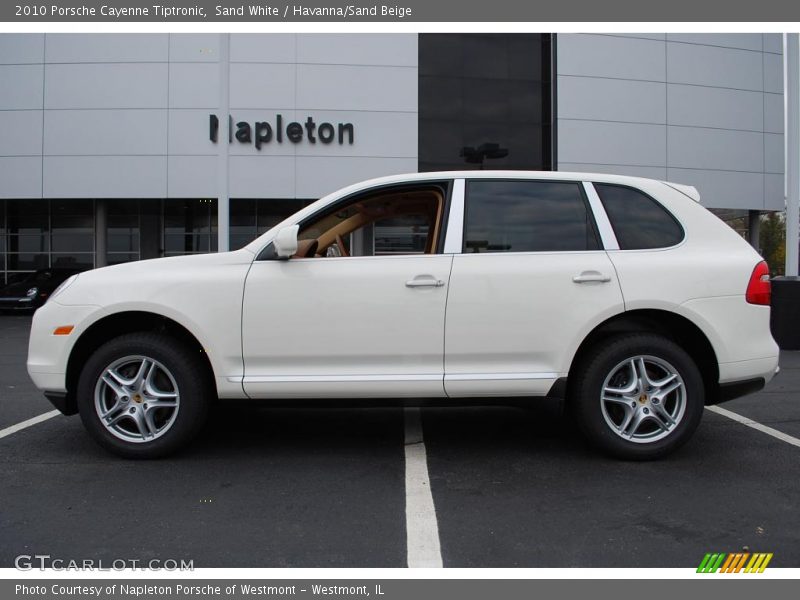 Sand White / Havanna/Sand Beige 2010 Porsche Cayenne Tiptronic
