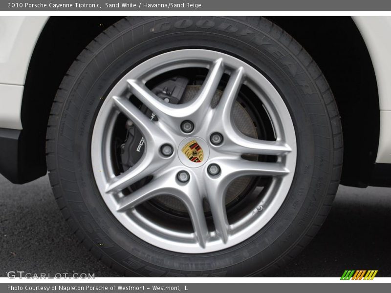 Sand White / Havanna/Sand Beige 2010 Porsche Cayenne Tiptronic