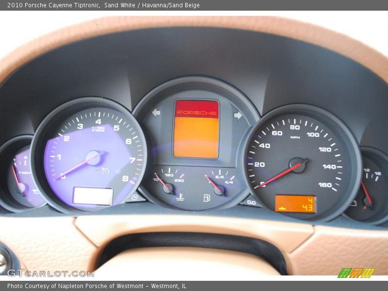 Sand White / Havanna/Sand Beige 2010 Porsche Cayenne Tiptronic