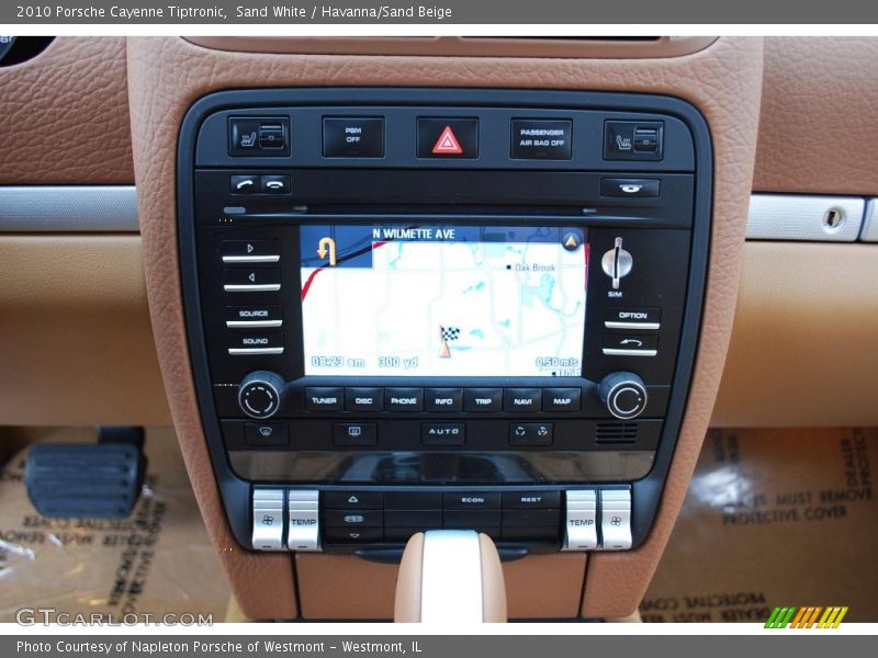 Sand White / Havanna/Sand Beige 2010 Porsche Cayenne Tiptronic