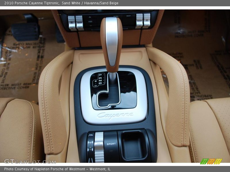 Sand White / Havanna/Sand Beige 2010 Porsche Cayenne Tiptronic