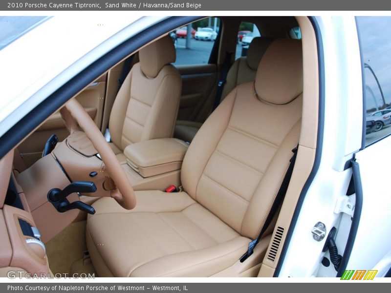 Sand White / Havanna/Sand Beige 2010 Porsche Cayenne Tiptronic
