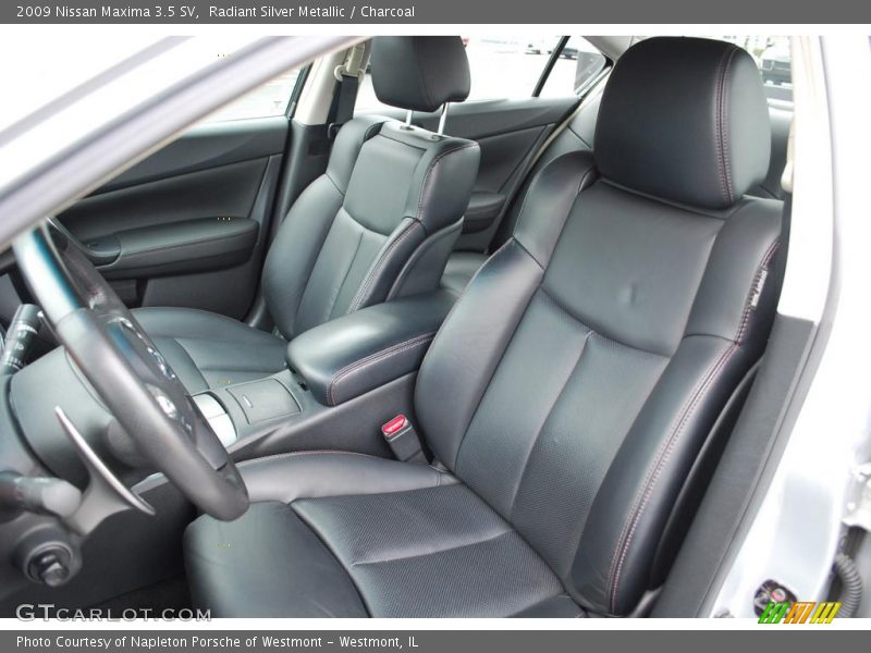 Radiant Silver Metallic / Charcoal 2009 Nissan Maxima 3.5 SV