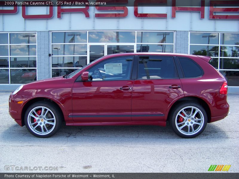 GTS Red / Black w/Alcantara 2009 Porsche Cayenne GTS