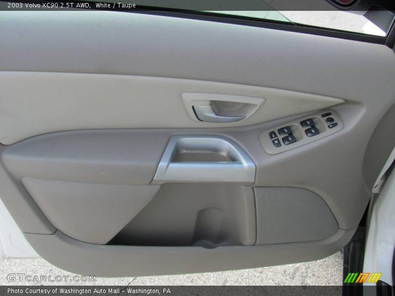 White / Taupe 2003 Volvo XC90 2.5T AWD