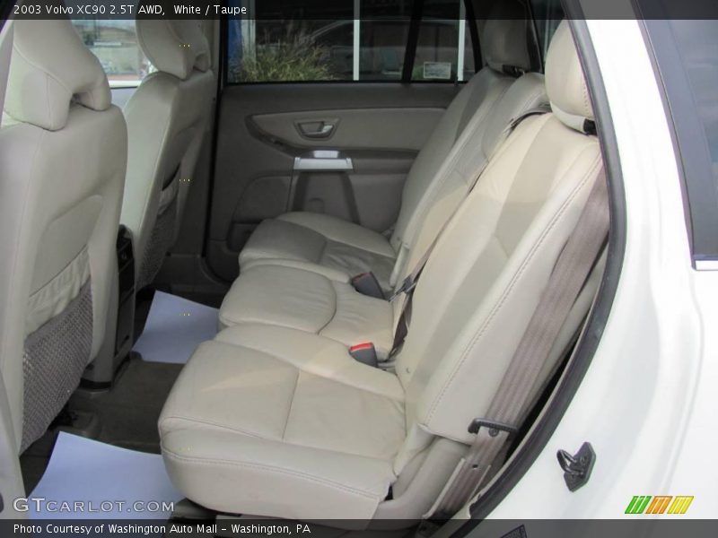 White / Taupe 2003 Volvo XC90 2.5T AWD