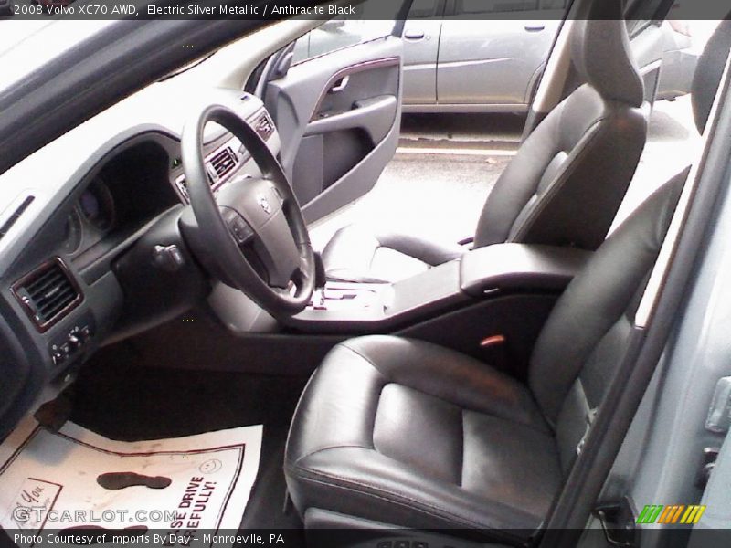 Electric Silver Metallic / Anthracite Black 2008 Volvo XC70 AWD