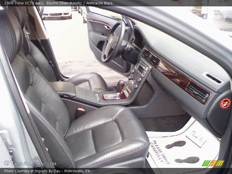 Electric Silver Metallic / Anthracite Black 2008 Volvo XC70 AWD