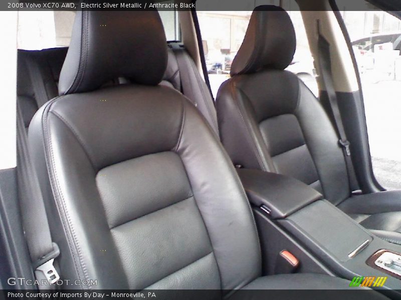 Electric Silver Metallic / Anthracite Black 2008 Volvo XC70 AWD
