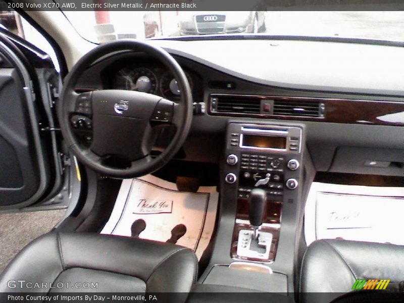 Electric Silver Metallic / Anthracite Black 2008 Volvo XC70 AWD