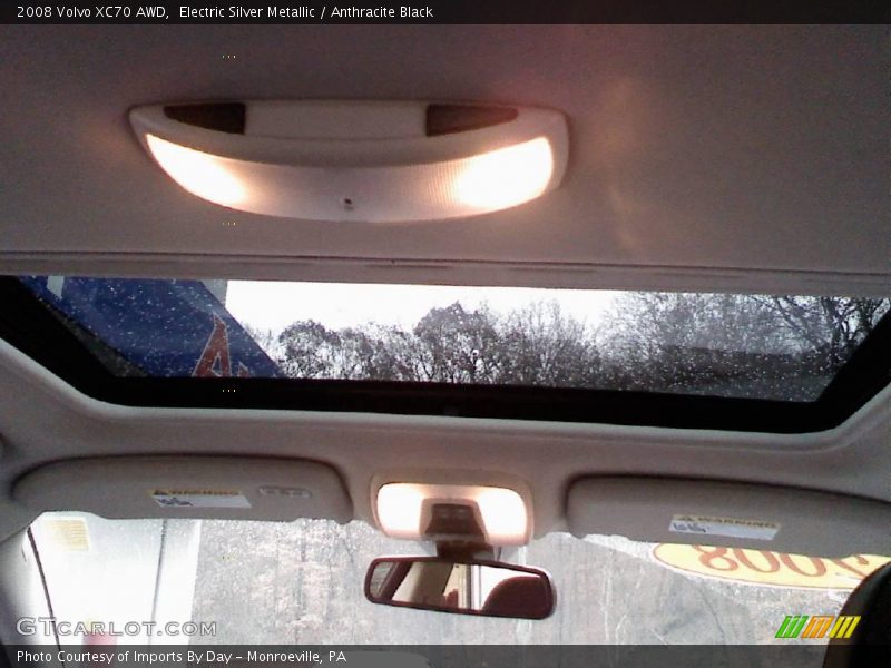 Electric Silver Metallic / Anthracite Black 2008 Volvo XC70 AWD