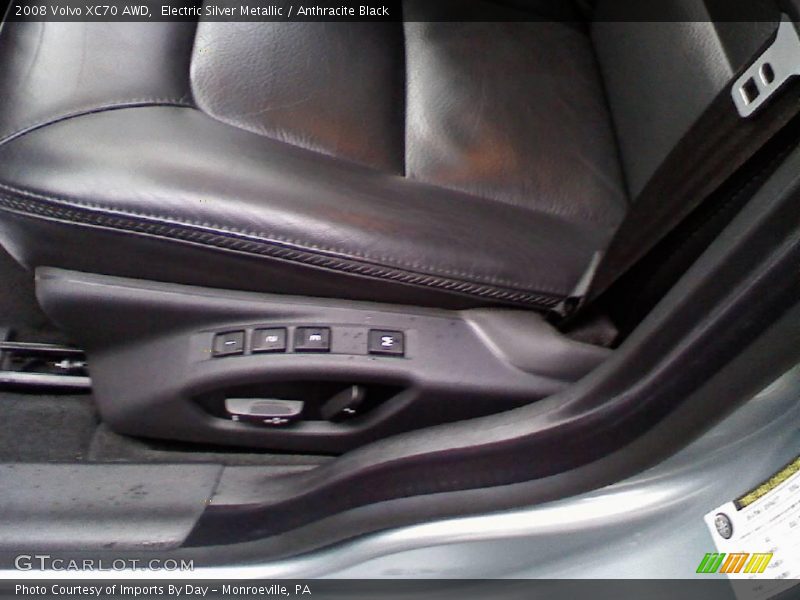 Electric Silver Metallic / Anthracite Black 2008 Volvo XC70 AWD
