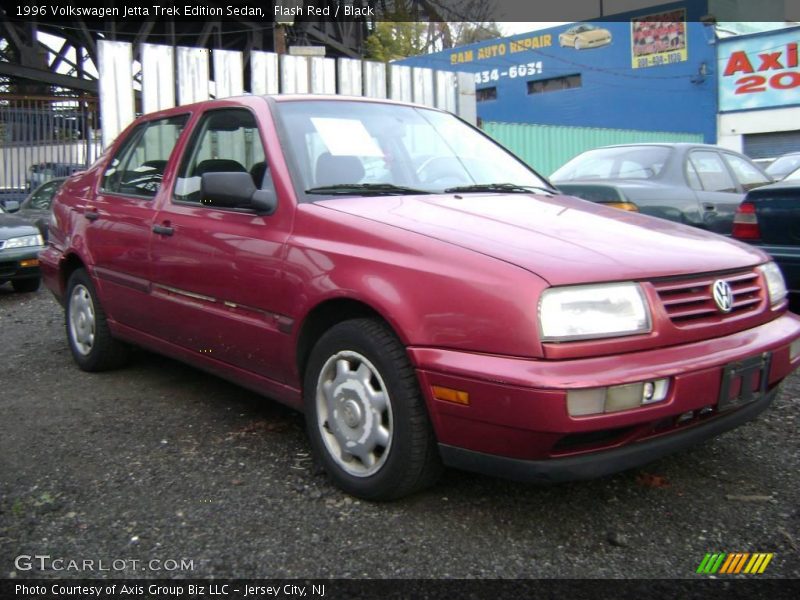 Flash Red / Black 1996 Volkswagen Jetta Trek Edition Sedan