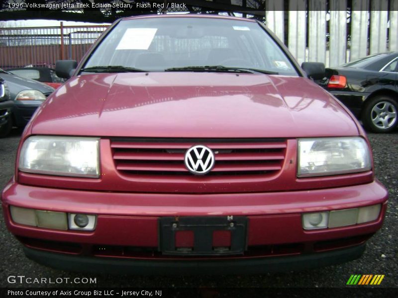 Flash Red / Black 1996 Volkswagen Jetta Trek Edition Sedan