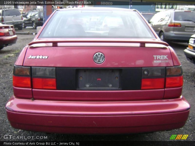 Flash Red / Black 1996 Volkswagen Jetta Trek Edition Sedan