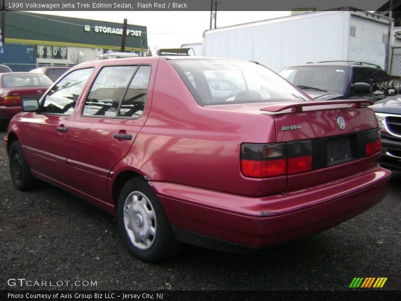 Flash Red / Black 1996 Volkswagen Jetta Trek Edition Sedan