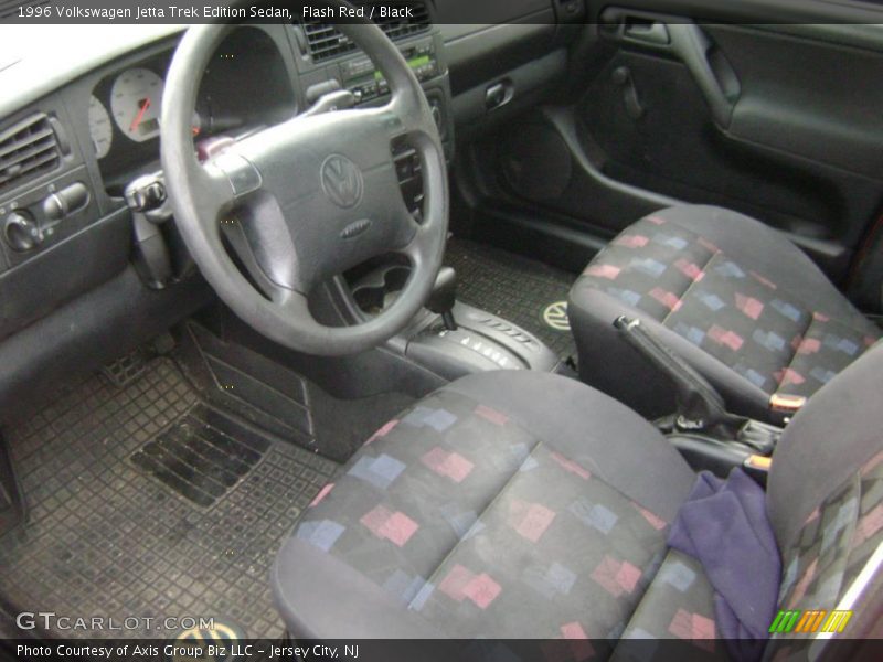 Flash Red / Black 1996 Volkswagen Jetta Trek Edition Sedan