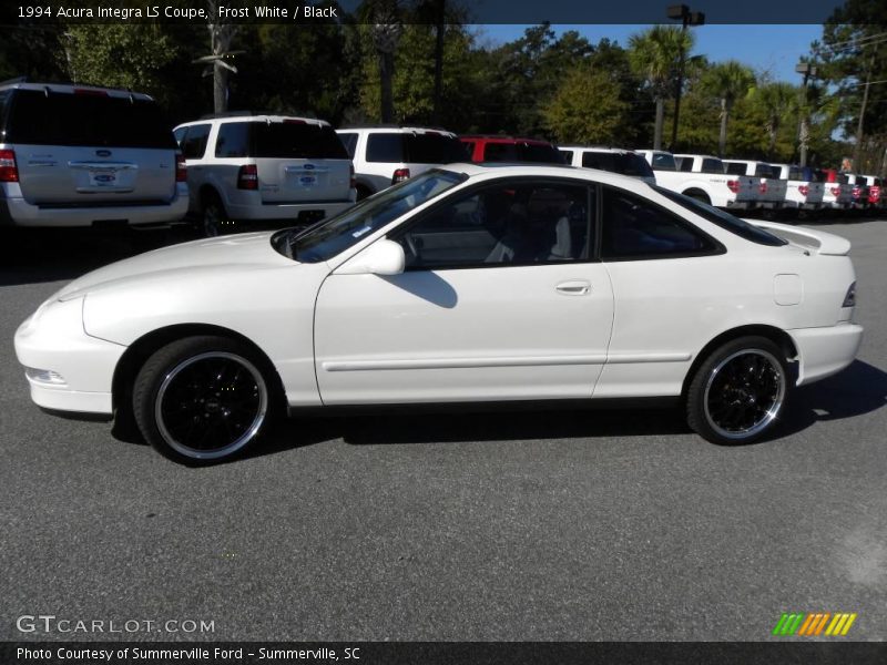 Frost White / Black 1994 Acura Integra LS Coupe