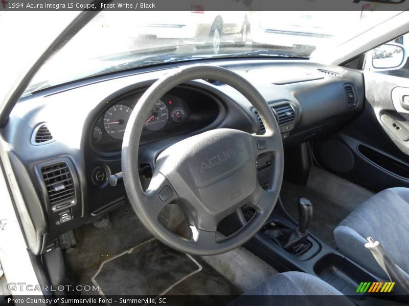 Frost White / Black 1994 Acura Integra LS Coupe
