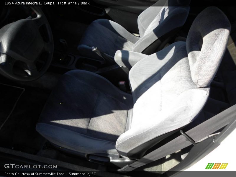 Frost White / Black 1994 Acura Integra LS Coupe