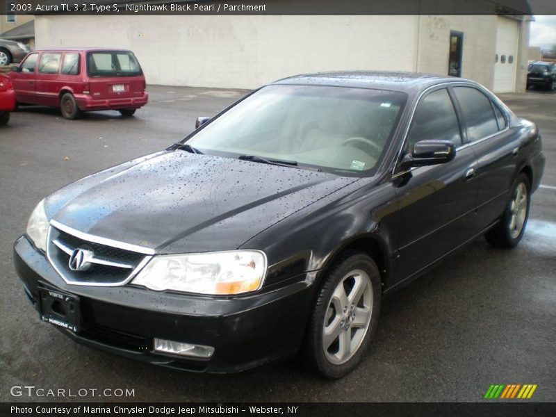 Nighthawk Black Pearl / Parchment 2003 Acura TL 3.2 Type S