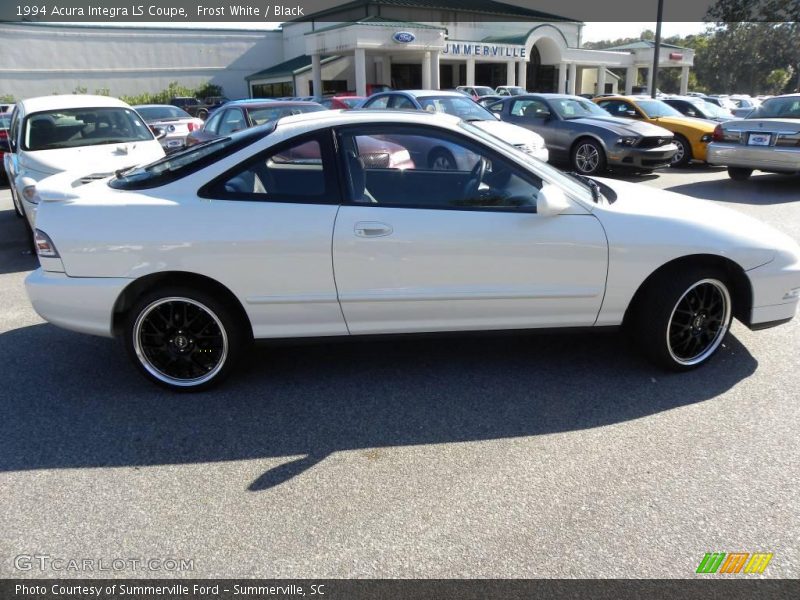 Frost White / Black 1994 Acura Integra LS Coupe
