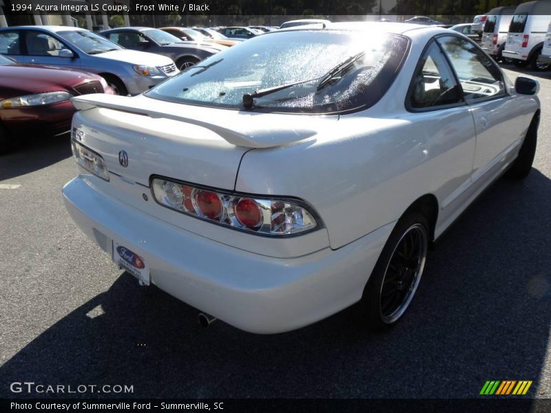 Frost White / Black 1994 Acura Integra LS Coupe