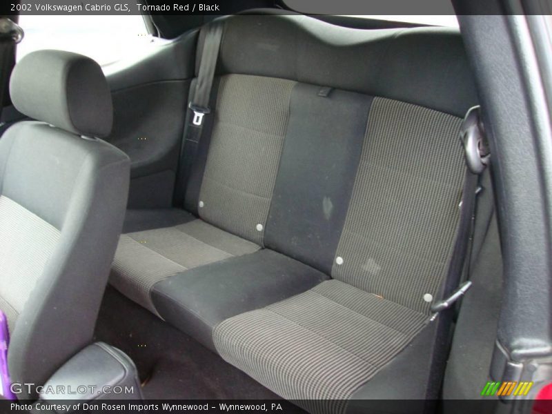 Tornado Red / Black 2002 Volkswagen Cabrio GLS