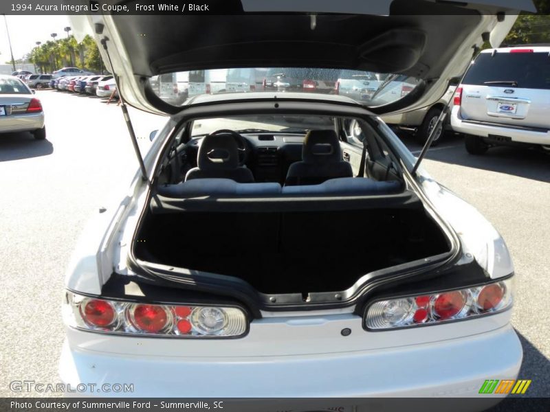Frost White / Black 1994 Acura Integra LS Coupe