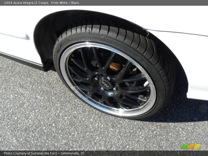 Frost White / Black 1994 Acura Integra LS Coupe