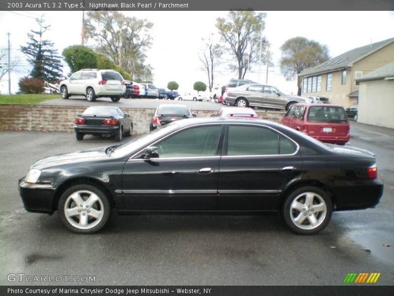 Nighthawk Black Pearl / Parchment 2003 Acura TL 3.2 Type S