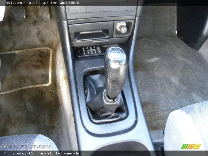 Frost White / Black 1994 Acura Integra LS Coupe