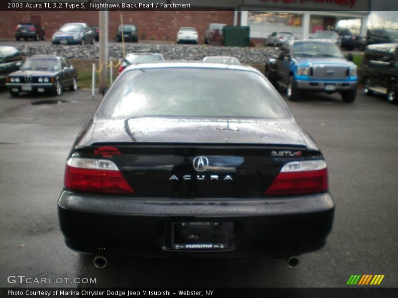 Nighthawk Black Pearl / Parchment 2003 Acura TL 3.2 Type S