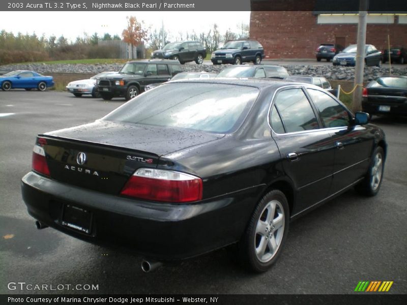 Nighthawk Black Pearl / Parchment 2003 Acura TL 3.2 Type S