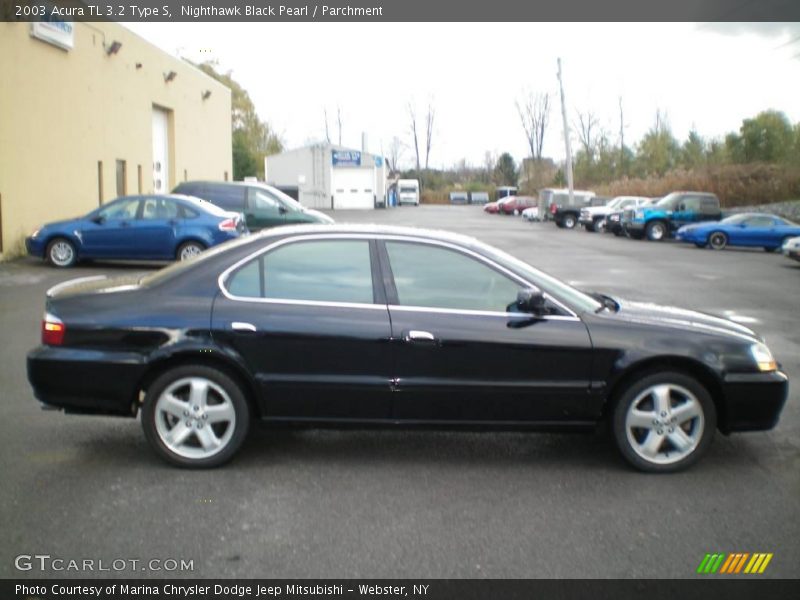 Nighthawk Black Pearl / Parchment 2003 Acura TL 3.2 Type S