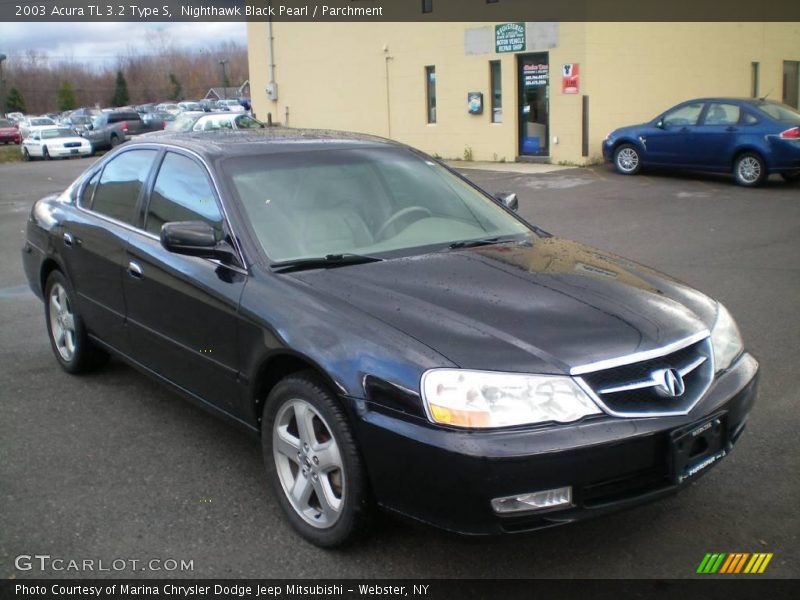 Nighthawk Black Pearl / Parchment 2003 Acura TL 3.2 Type S