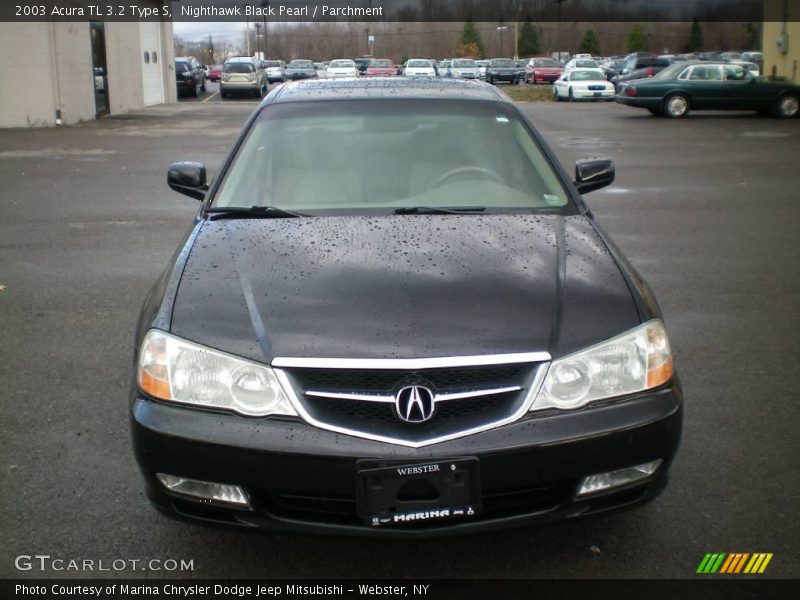 Nighthawk Black Pearl / Parchment 2003 Acura TL 3.2 Type S