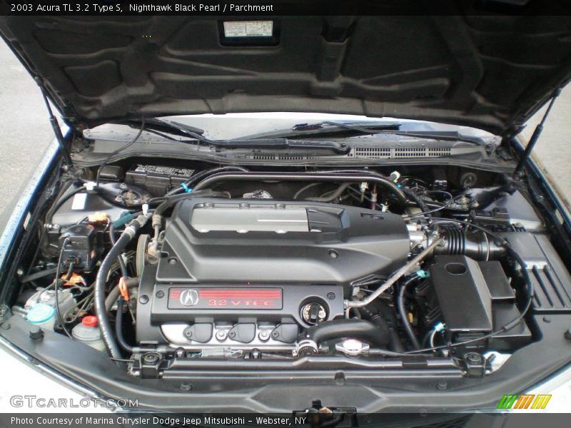 Nighthawk Black Pearl / Parchment 2003 Acura TL 3.2 Type S