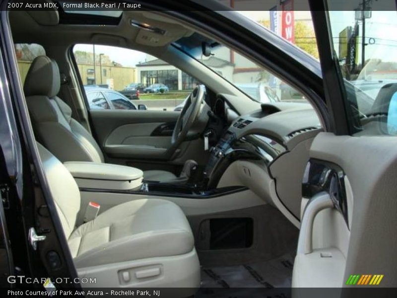 Formal Black Pearl / Taupe 2007 Acura MDX