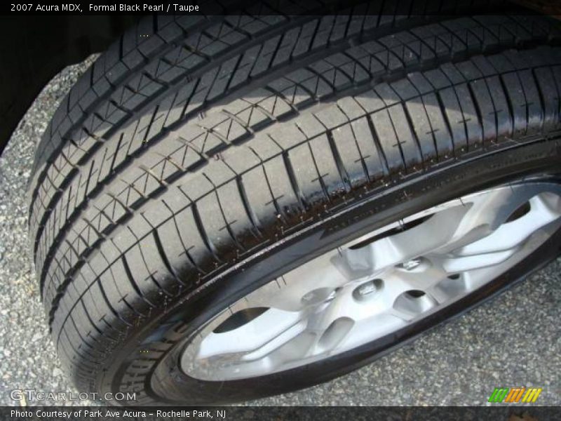 Formal Black Pearl / Taupe 2007 Acura MDX